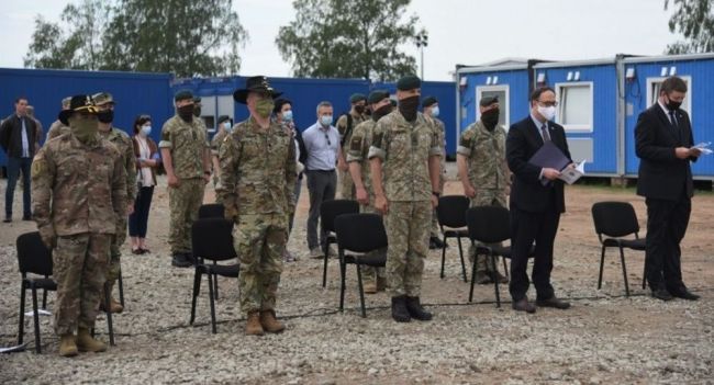 Общество: В Пабраде официально завершилась миссия военных из США в Литве