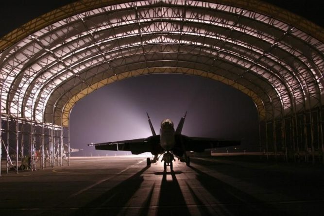 Общество: В Северное море упал американский истребитель F-15