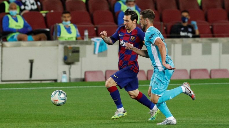 Общество: «Барселона» обыграла «Леганес» в 29-м туре Примеры