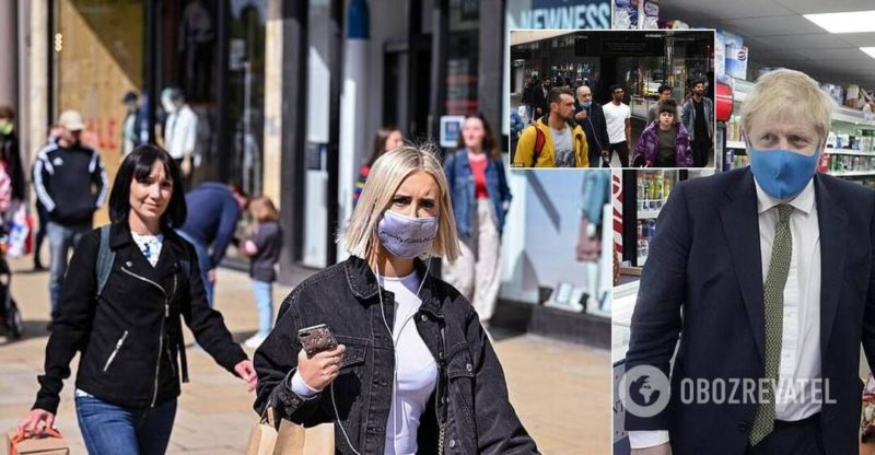 Общество: В Британии введут серьезные штрафы за неношение масок