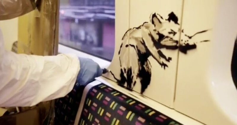 Общество: Рисунки с коронавирусными крысами появились в метро Лондона