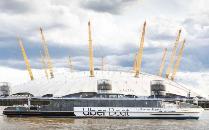 Общество: Uber запустил сервис речного такси в Лондоне
