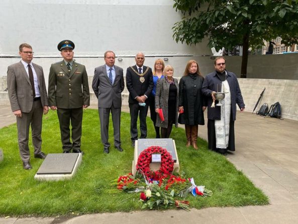 Мемориал советским солдатам открыли в Манчестере 03092020 Общество: Мемориал советским солдатам открыли в Манчестере