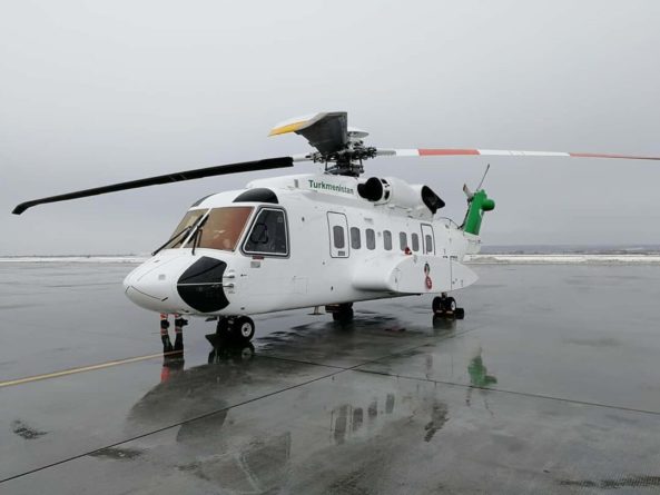 Общество: Вертолет президента Туркменистана вновь вылетел в Лондон