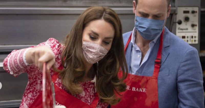 Общество: Принц Уильям с герцогиней испекли бублики в Лондоне и попали на видео