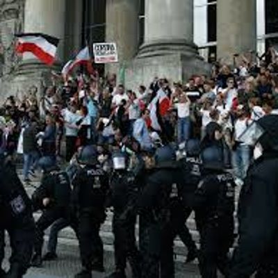 Общество: Акция "ковид-диссидентов" прошла на Трафальгарской площади в Лондоне