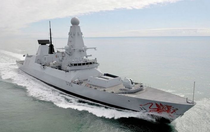 Общество: Эсминец военно-морских сил Британии зашел в порт Одессы