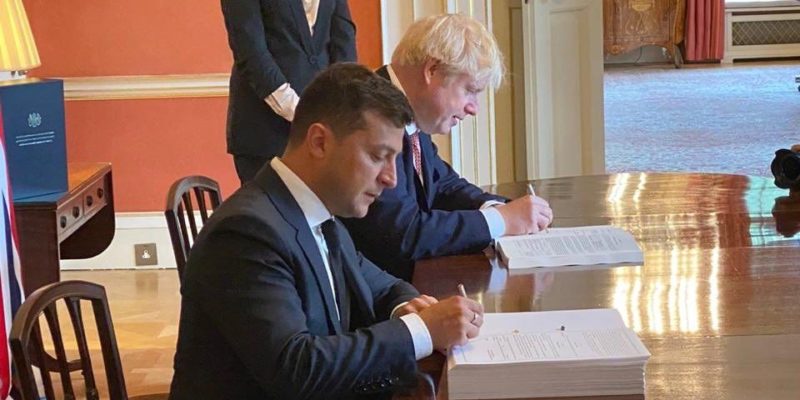 Общество: Украина и Великобритания договорились о стратегическом партнерстве