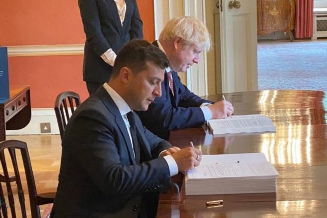 Общество: Украина и Британия подписали стратегическое соглашение, которое заменит ассоциацию