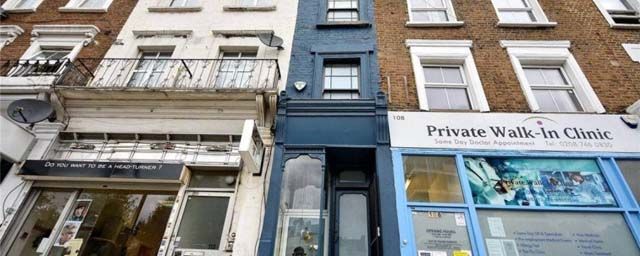 Общество: В Лондоне выставлен на продажу дом шириной 1,8 метра за $1,2 млн