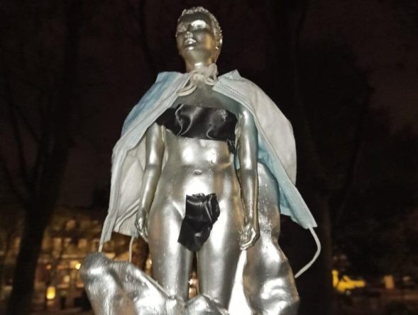 Общество: Памятник голой феминистке в Лондоне возмутил сторонниц движения
