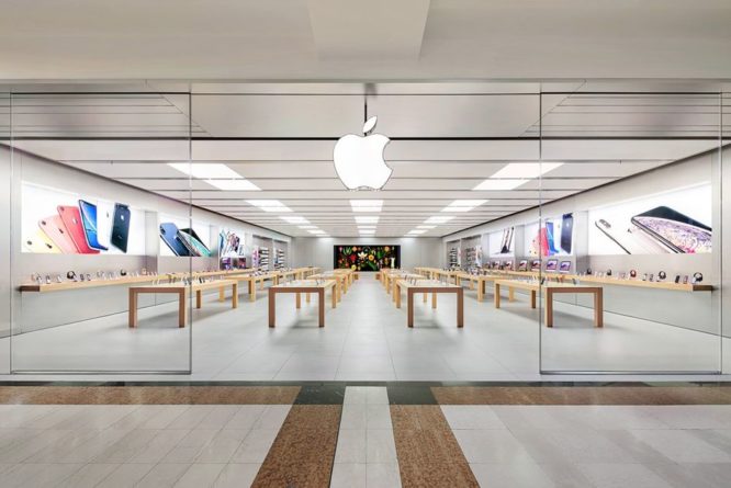 Общество: Apple закрывает свои магазины в Калифорнии и Лондоне