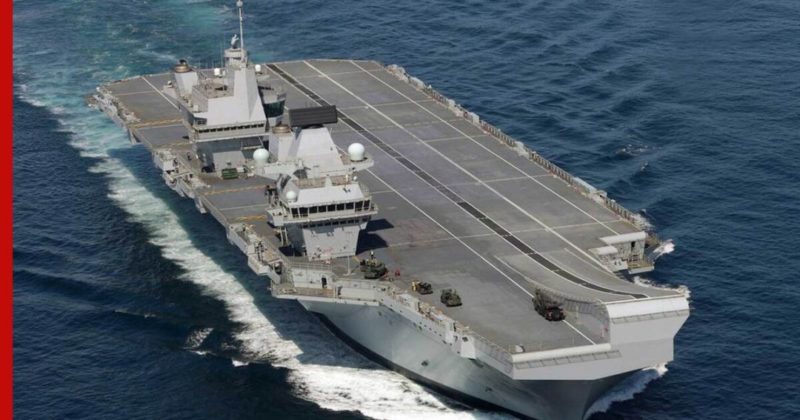 Общество: Королевский флот Великобритании объявил новейший авианосец готовым к бою