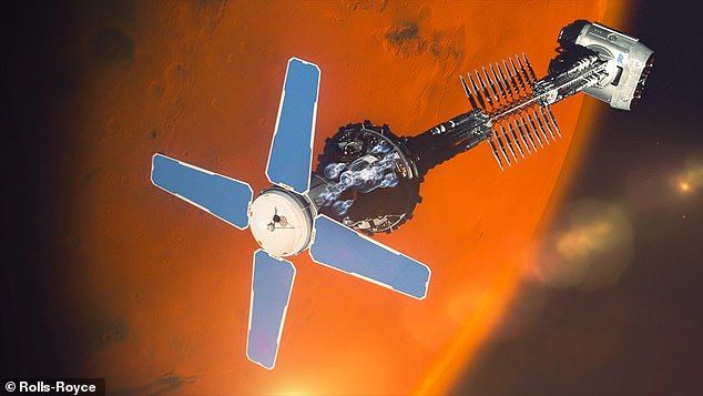 Общество: Британия задумала отправить корабль на Марс с ядерным двигателем от Rolls-Royce: как он будет выглядеть