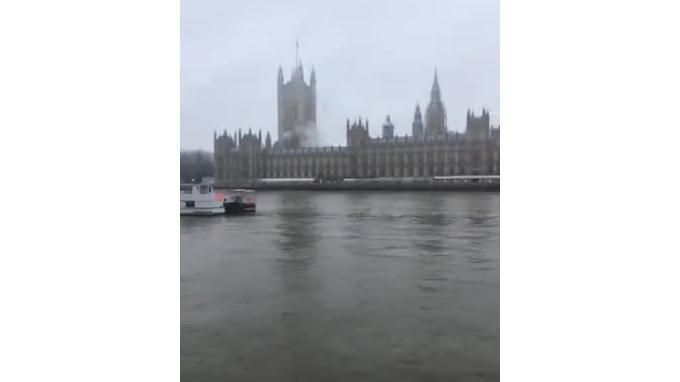 Общество: Появилось видео дыма над Вестминстерским дворцом в Лондоне