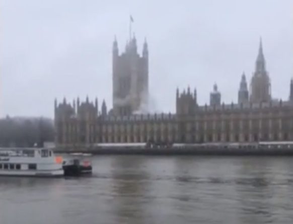 Общество: В Лондоне запаниковали из-за пожарной сирены и дымящегося здания парламента