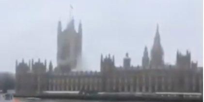 Общество: В Лондоне сообщили о дыме над Вестминстерским дворцом — видео