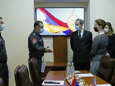 Общество: Замначальника Полиции Армении и представители посольства Великобритании обсудили вопросы сотрудничества