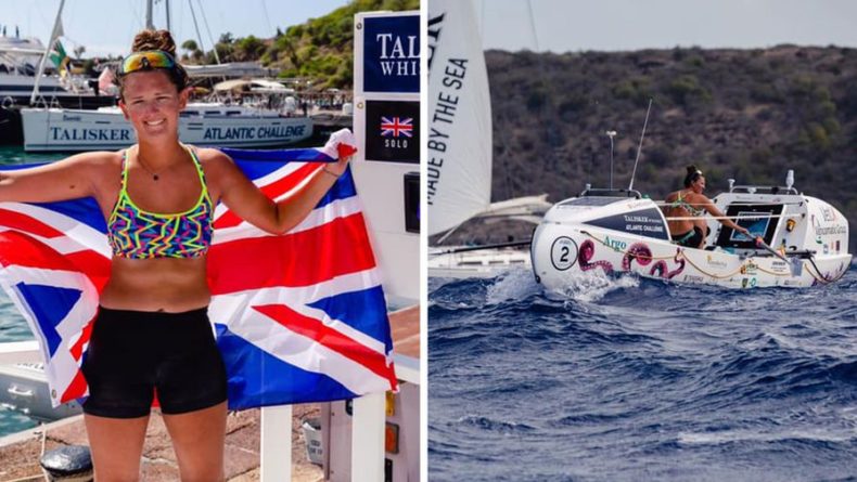 Общество: Британка стала самой молодой женщиной, переплывшей Атлантический океан на лодке