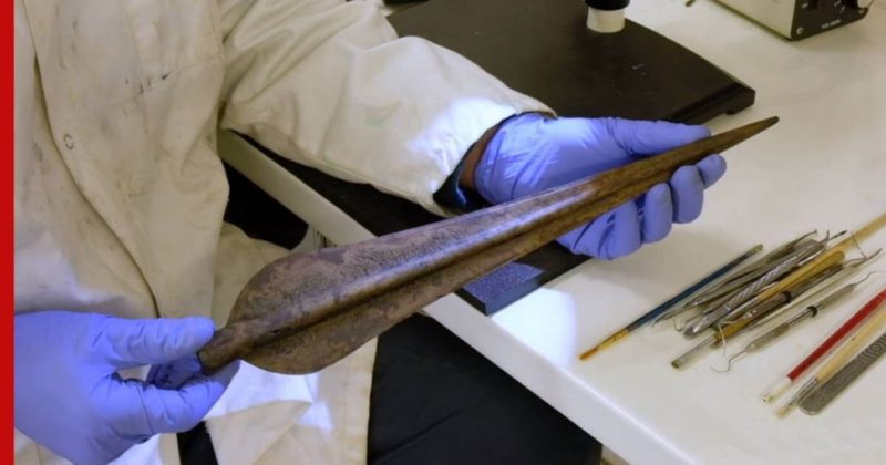 Общество: Уникальный наконечник копья обнаружен в Великобритании