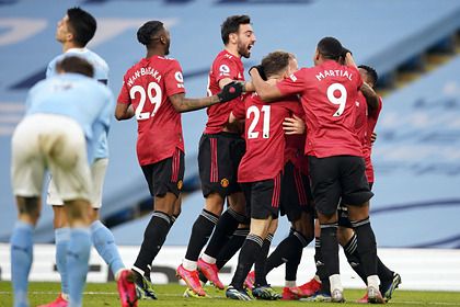 Общество: 15-матчевая победная серия «Манчестер Сити» в АПЛ прервалась в дерби с МЮ