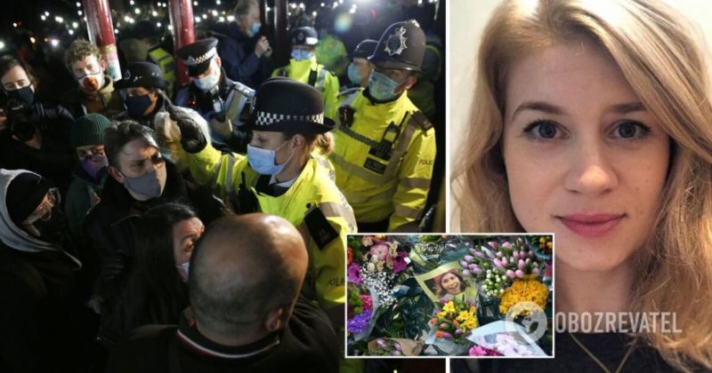 Общество: Сара Эверард: в Лондоне полиция разогнала акцию памяти - фото, видео