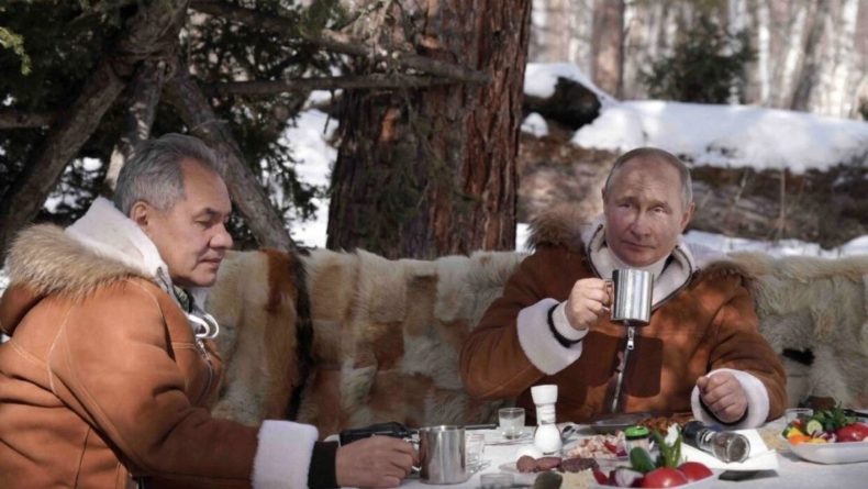 Общество: Британцы пристыдили Байдена на фоне отдыха Путина в тайге