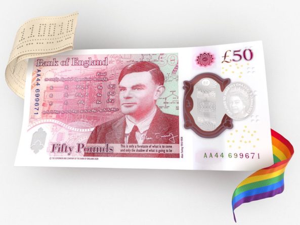 Общество: Банк Англии анонсировал банкноту в £50 с математиком Тьюрингом. Во время Второй мировой он взломал нацистские шифры