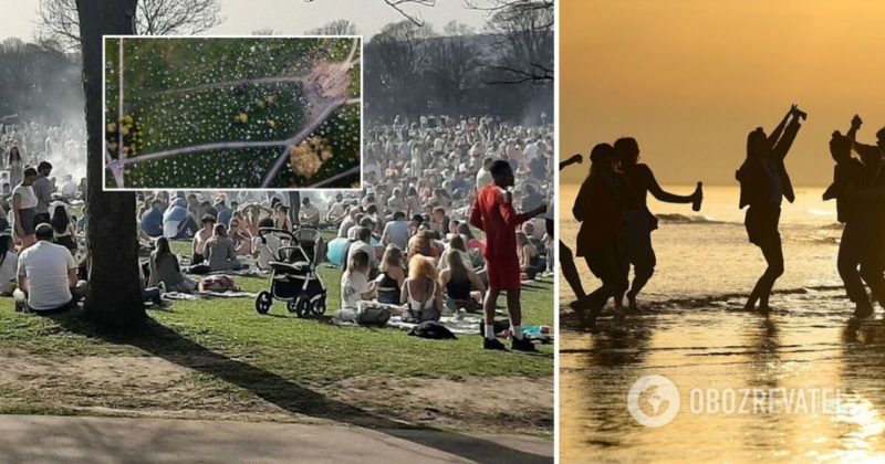 Общество: Тепло в Лондоне и Праге - жители массово вышли в парки, забыв о карантине. Фото и видео