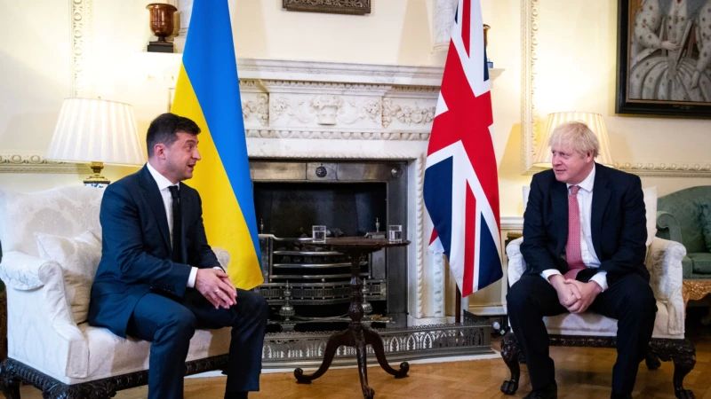 Зеленский: Украина чувствует поддержку Великобритании в противостоянии с Россией