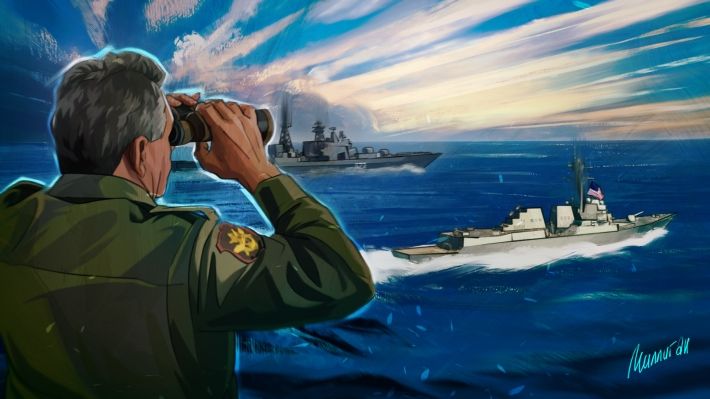 Общество: Британцы призвали "не дразнить русского медведя" кораблями ВМФ США в Черном море