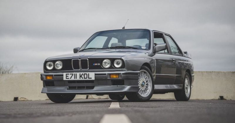 Общество: В Великобритании культовый BMW M3 серии E30 продали за 2 млн гривен (видео)