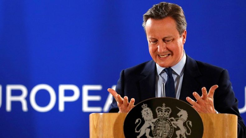 Общество: Экс-премьер Британии Кэмерон признался в получении денег за лоббизм
