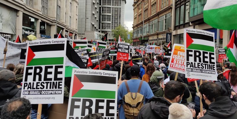 Общество: Протесты Свободная Палестина прошли во Франции, Австралии, Германии, Британии, Италии, Испании - Видео и новости Израиль - ТЕЛЕГРАФ