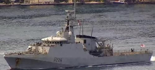 Общество: Корабль "Трент" ВМС Великобритании, зашёл в Черное море