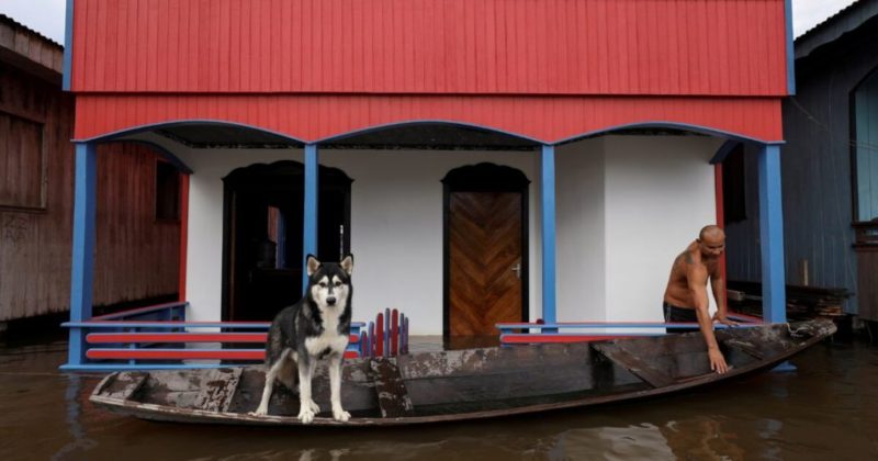 Общество: Мир в фото: наводнение в Бразилии и танцы на роликах в Великобритании