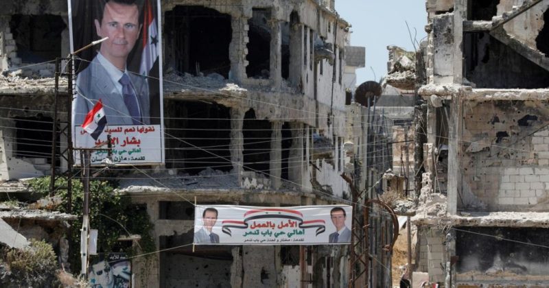 Общество: Британия, США, ФРГ и Франция призвали не признавать выборы в Сирии