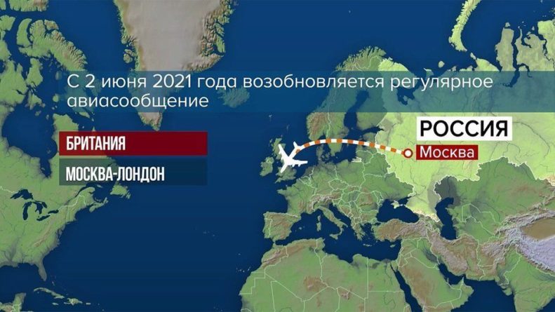 Общество: Из России со 2 июня возобновляются регулярные рейсы в Лондон
