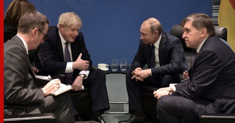 Общество: В Великобритании назвали условие для встречи Джонсона и Путина