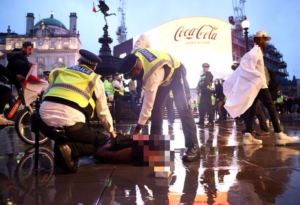 Общество: Полиция Лондона провела спецоперацию перед началом матча Евро-2020 на стадионе Уэмбли