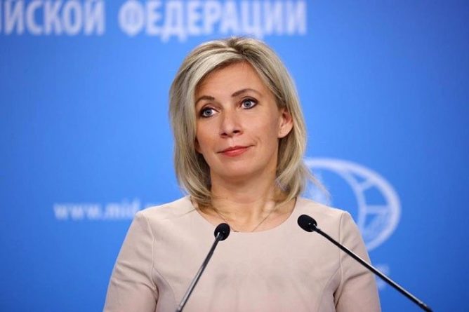 Общество: Захарова назвала ложью заявления Британии об инциденте с эсминцем