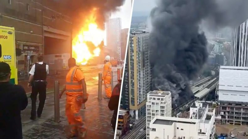 Общество: В центре Лондона произошел масштабный взрыв (видео)