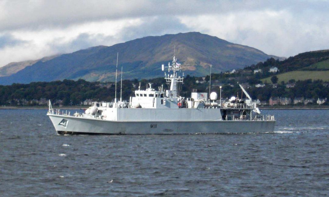 Королевский флот Великобритании вывел тральщик из своего состава для ВМС Украины