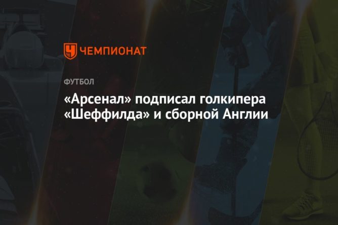 Общество: «Арсенал» подписал голкипера «Шеффилда» и сборной Англии