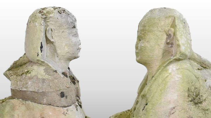 Общество: В Британии аукцион сошел с ума: "садовые скульптуры" оказались древнеегипетскими реликвиями, фото