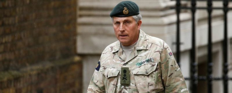 Общество: Глава штаба обороны Британии Картер считает Россию критической угрозой для страны