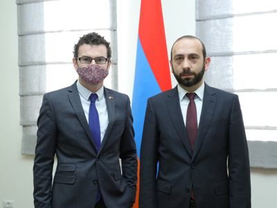 Общество: Глава МИД Армении и посол Великобритании обсудили вопросы двусторонней повестки