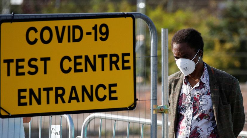 В Британии за сутки выявили порядка 40 тысяч случаев коронавируса